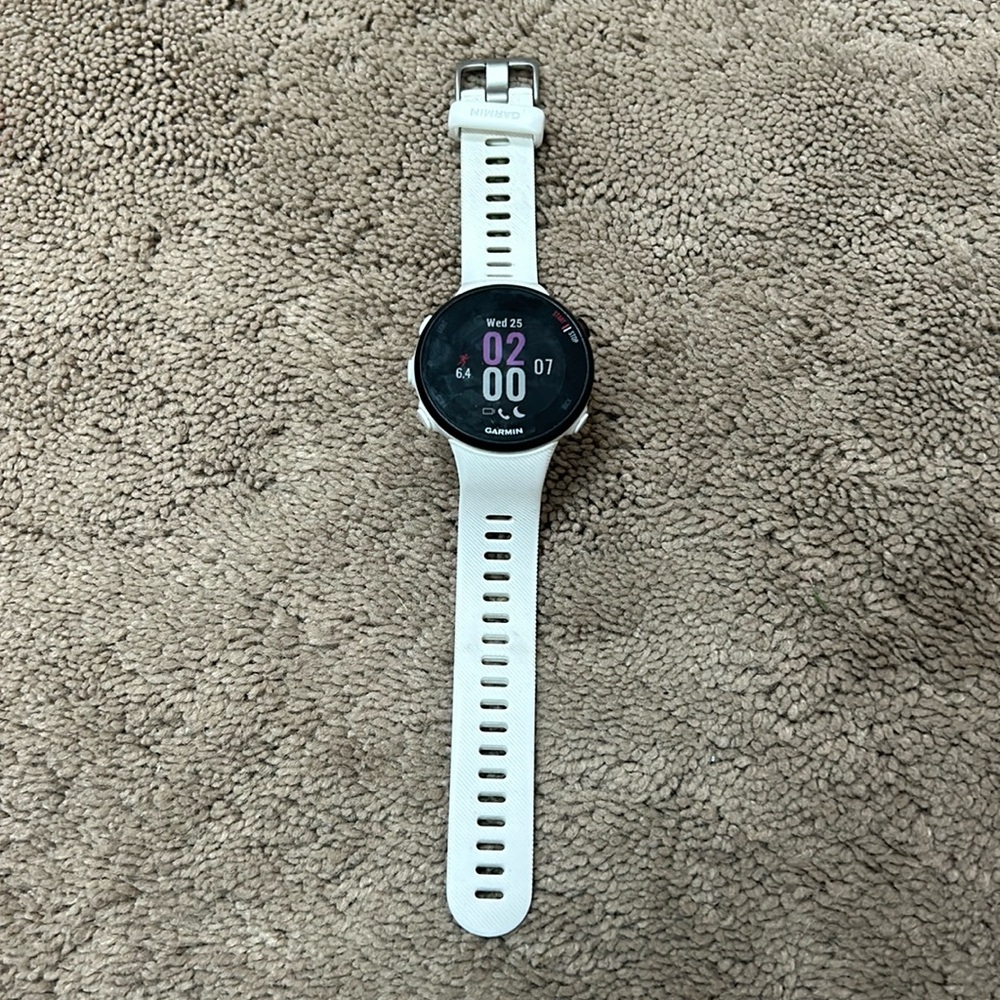 Garmin Smartwatch 45s and Charger